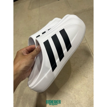 CS5022 - ADIFOM SUPERSTAR MULE WHITE BLACK DS FB - 46
