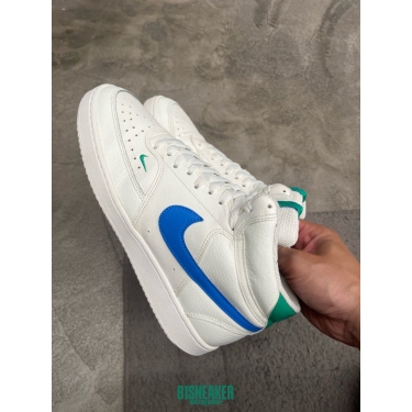 CS5062 - NIKE COURT VISION MID CREAM GREEN BLUE - 42