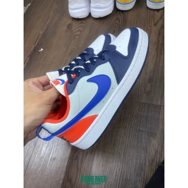 CS5097 - NIKE COURT BOROUGH BLUE ORANGE - 37,5