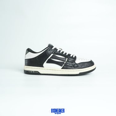 T826CS21 - AMIRI SKEL TOP LOW BLACK WHITE FB - 42