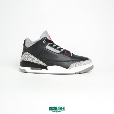 T826JD12 - JORDAN 3 BLACK CEMENT FB - 43