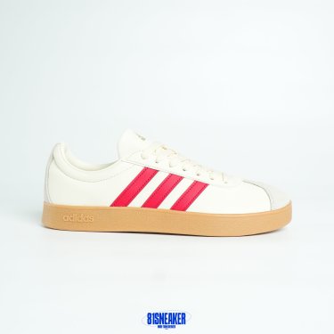 IF7108 - ADIDAS VL COURT 2.0 BEIGE RED DS FB