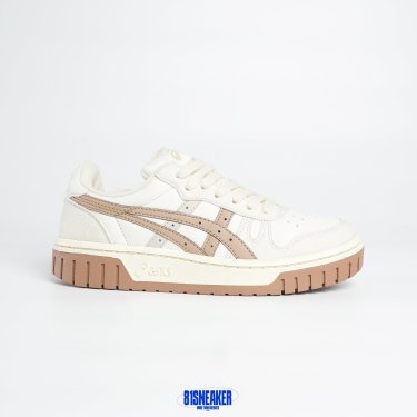T826CS90 - ASICS COURT MZ WHITE BROWN DS FB - 37,5