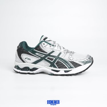 T826CS94 - ASICS GEL NIMBUS 10.1 WHITE GREEN FB - 40