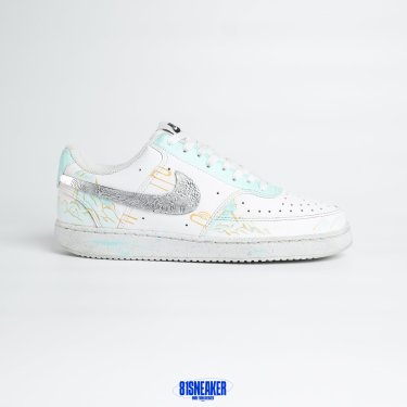 T926CS43 - NIKE COURT VISION WHITE CUSTOM - 41