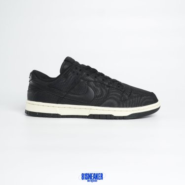 T926DU5 - NIKE DUNK LOW BLACK CANVAS - 42