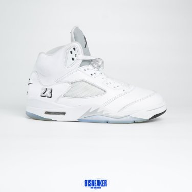T1026JD3 - JORDAN 5 WHITE METALLIC FB - 44