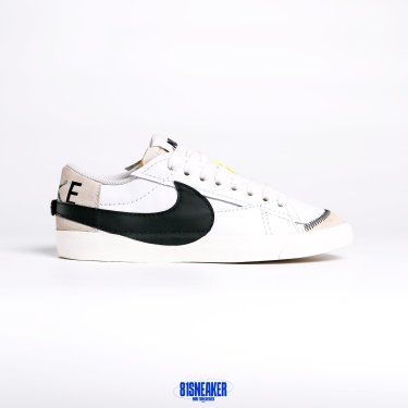 1026CS60 - NIKE BLAZER LOW JUMBO WHITE BLACK - 44