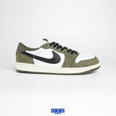 1026JD8 - JORDAN 1 LOW OG MEDIUM OLIVE DS FB - 42,5
