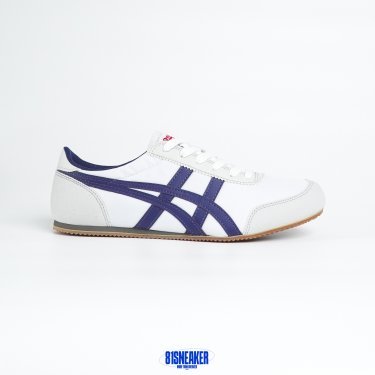 1026CS106 - ONITSUKA TIGER TRACK TRAINER WHITE NAVY DS FB - 40,5