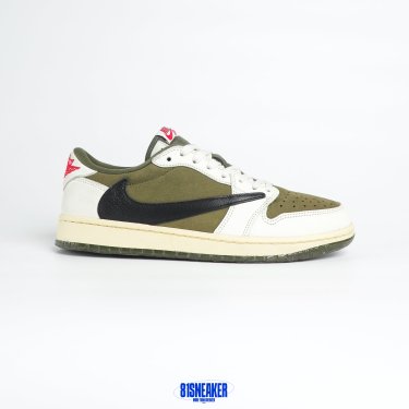 1026JD16 - JORDAN 1 LOW OG TRAVIS MEDIUM OLIVE FB - 42,5
