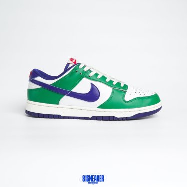 1026DU10 - NIKE DUNK LOW GORGE GREEN DEEP ROYAL - 44