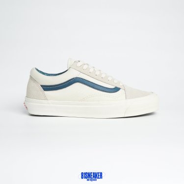 1026CS117 - VANS VAULT OLD SKOOL CREAM NAVY LN - 42