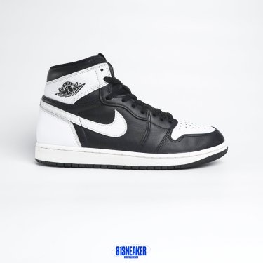 1026JD29 - JORDAN 1 HIGH OG BLACK WHITE FB - 44