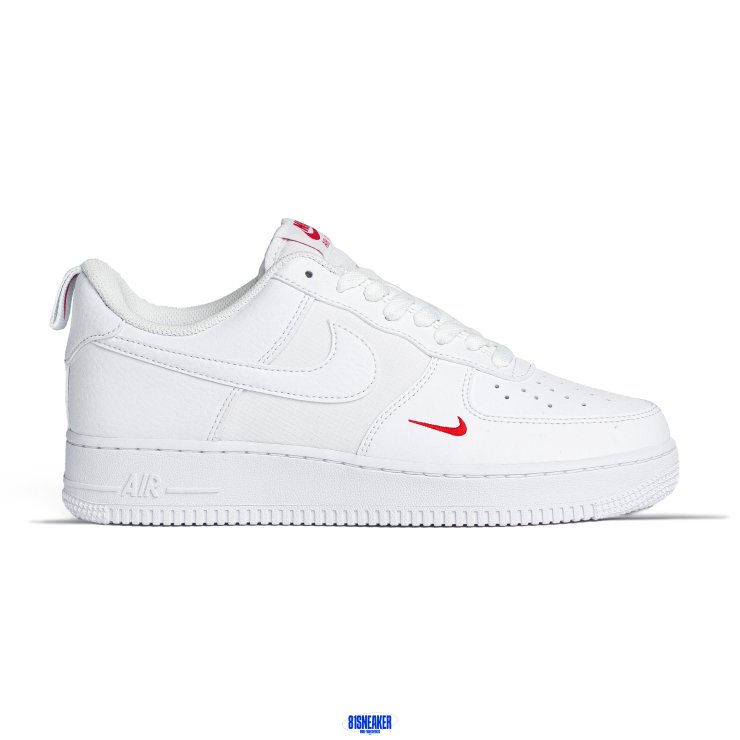 Af1 07 White University Red - FZ7187-100