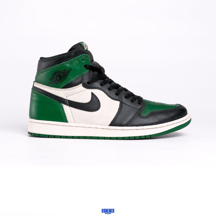 JD2165 - JORDAN 1 HIGH PINE GREEN FB - 45