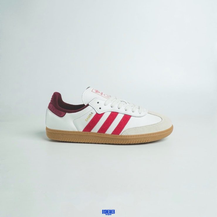 CS4165 - ADIDAS SAMBA WHITE BETTER SCARLET DS FB - 40