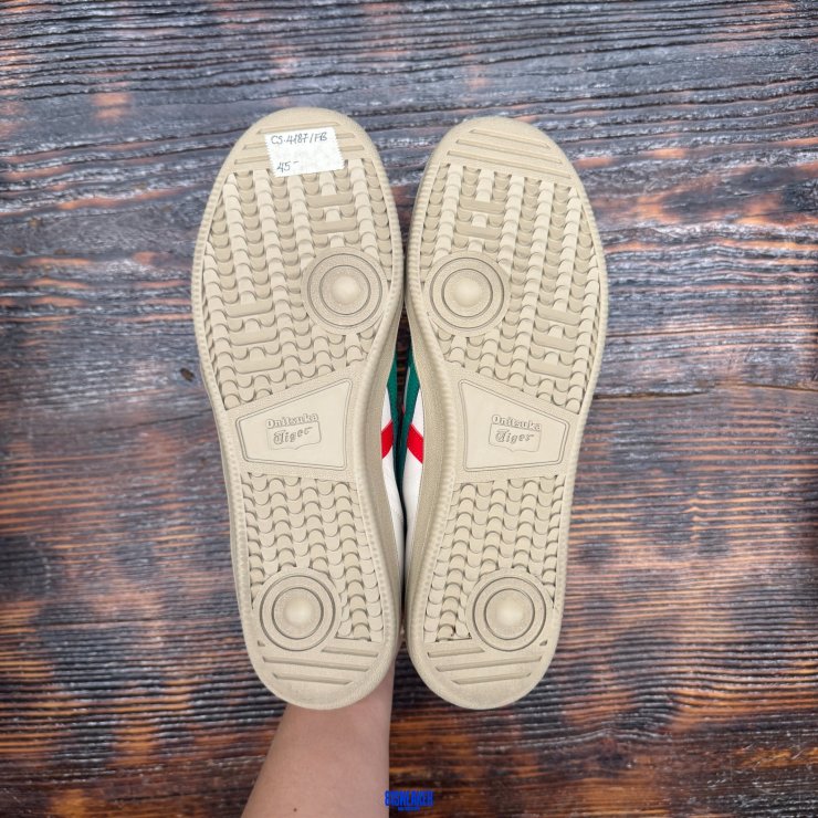 CS4187 - ONITSUKA TIGER TOKUTEN WHITE GREEN FB - 45