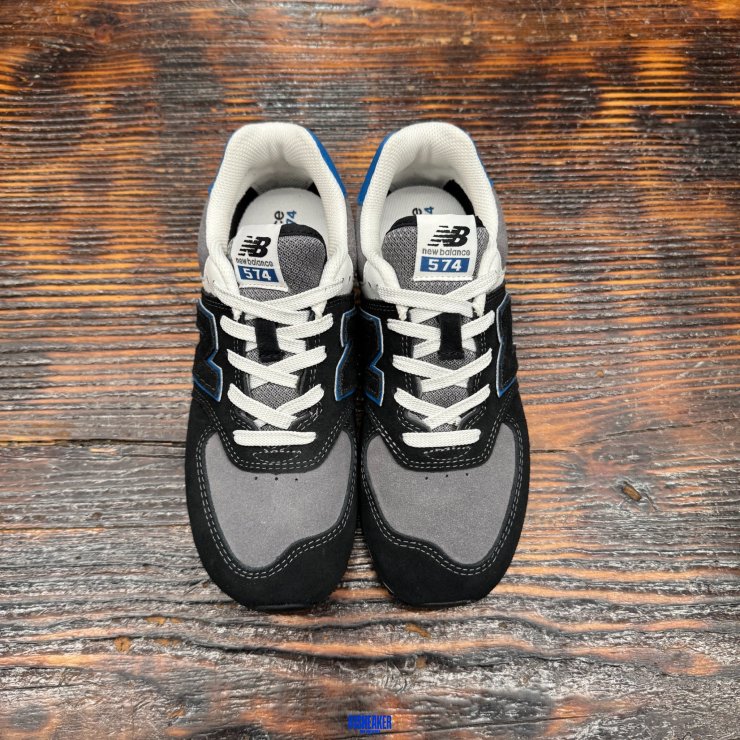 CS4452 - NEWBALANCE 574 BLACK BLUE DS FB