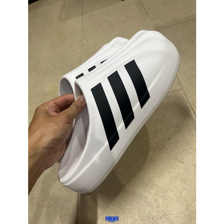 CS5022 - ADIFOM SUPERSTAR MULE WHITE BLACK DS FB - 46