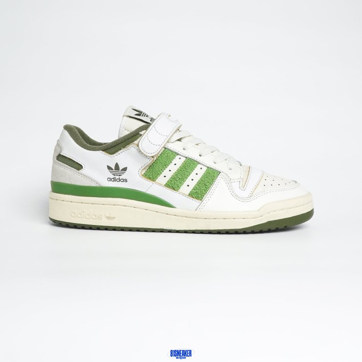 T526CS103 - ADIDAS FORUM 84 LOW WHITE CREW GREEN FB - 43