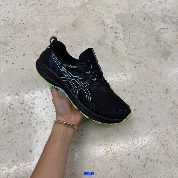 T626CS98 - ASICS GEL VENTURE 8 BLACK GREEN - 44