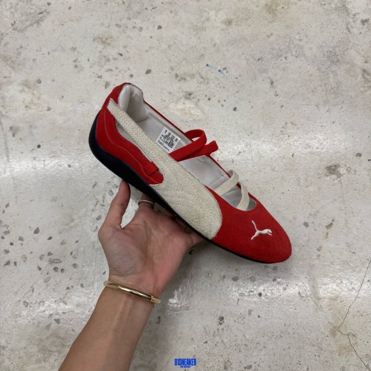 T626CS110 - PUMA SPEEDCAT BALLET SUADE RED FB - 39