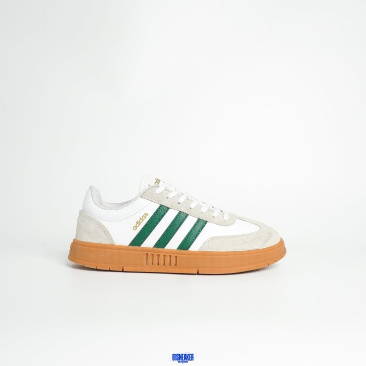 T826CS1 - ADIDAS GRADAS WHITE GREEN GUM - 40