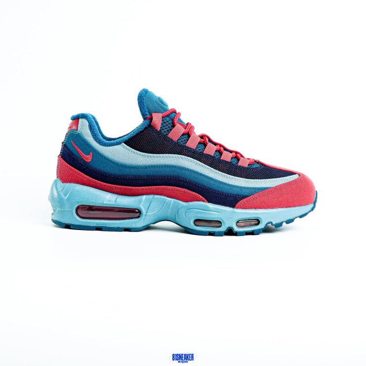 T826AM8 - NIKE AIR MAX 95 BY YOU BLUE RED LN - 42