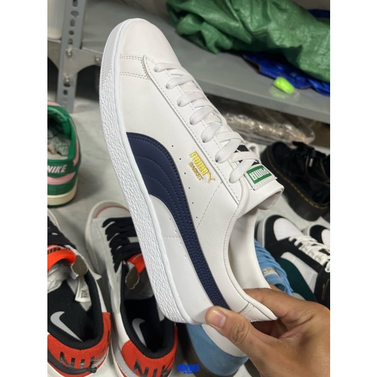 T926CS182 - PUMA BASKET WHITE NAVY - 44,5
