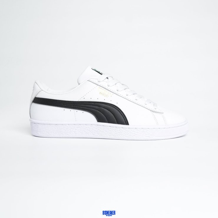 T926CS183 - PUMA BASKET WHITE BLACK - 42