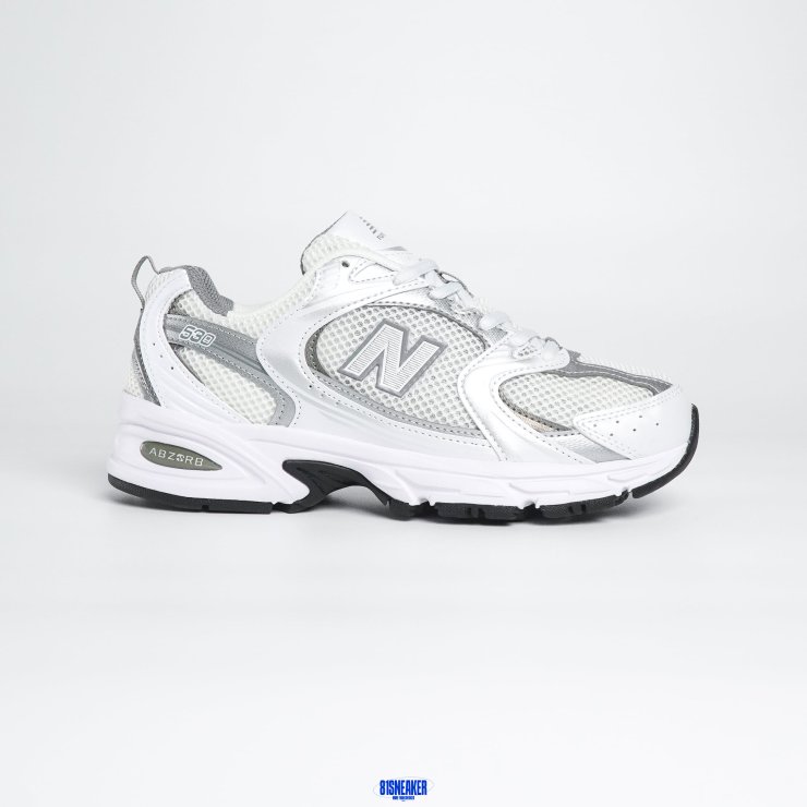MR530AD - NEW BALANCE 530 WHITE SILVER DS FB