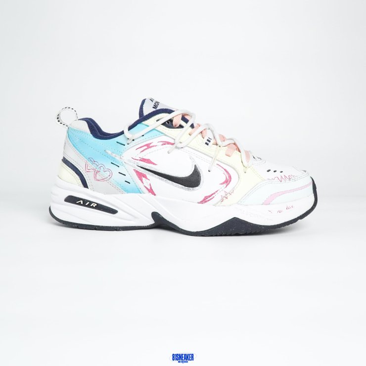 1026CS62 - NIKE AIR MONARCH WHITE BLUE - 41