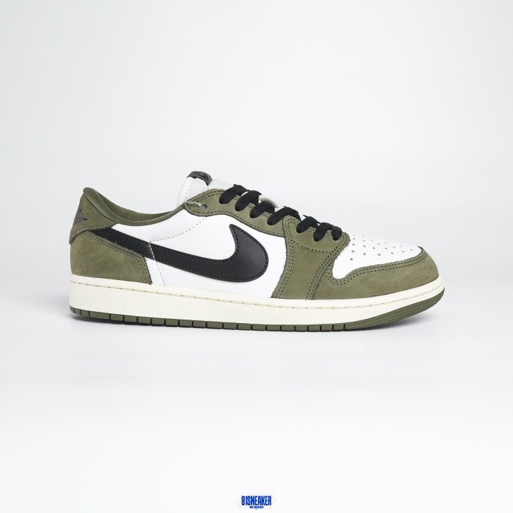 1026JD8 - JORDAN 1 LOW OG MEDIUM OLIVE DS FB - 42,5
