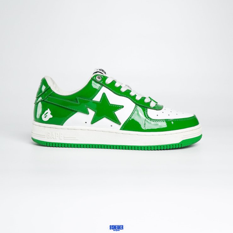 1026CS81 - BAPE STA GREEN WHITE - 9.5