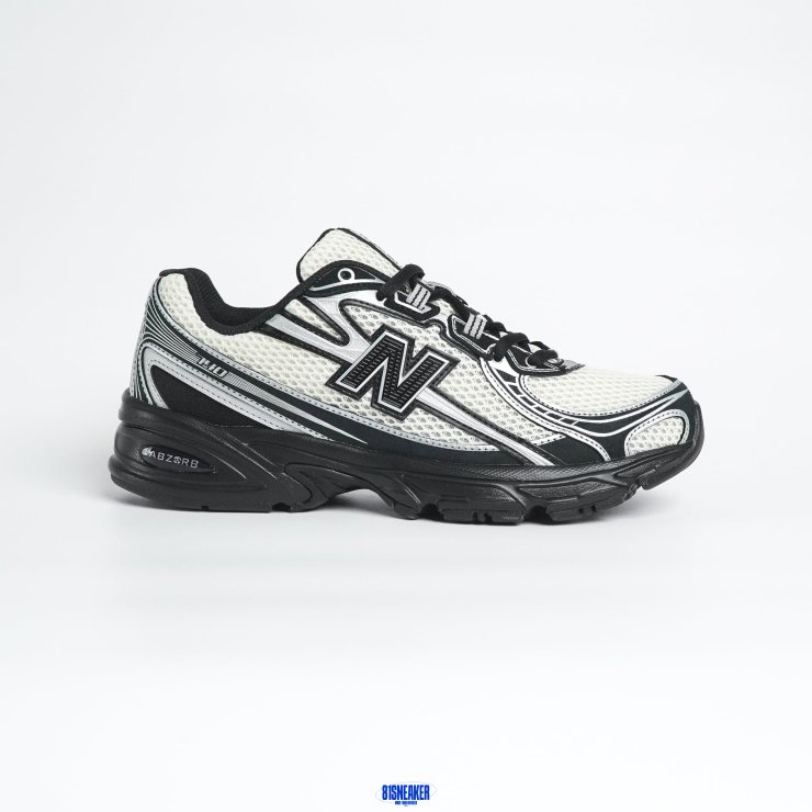 U7407XT - NEW BALANCE 740 BLACK ANGORA SILVER DS FB