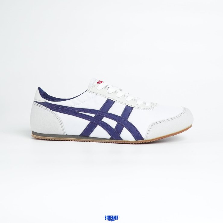 1026CS106 - ONITSUKA TIGER TRACK TRAINER WHITE NAVY DS FB - 40,5