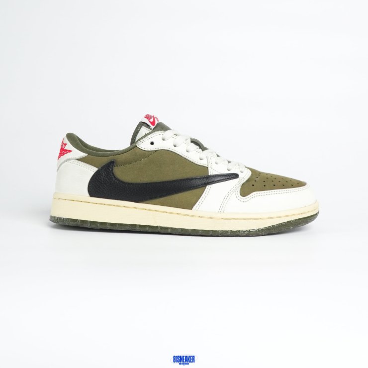 1026JD16 - JORDAN 1 LOW OG TRAVIS MEDIUM OLIVE FB - 42,5