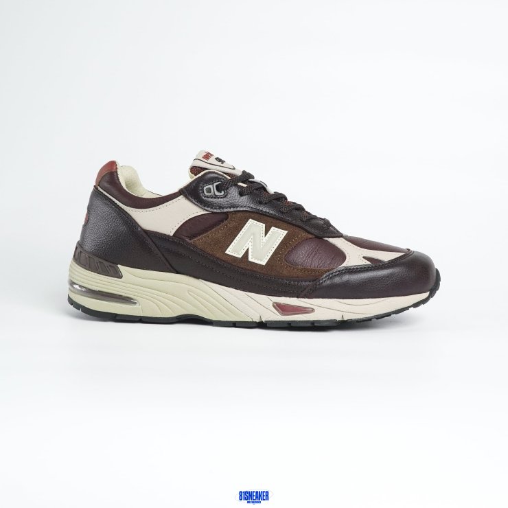 1026CS123 - NEW BALANCE 991 MADE IN ENGLAND FRENCH ROAST FB - 44