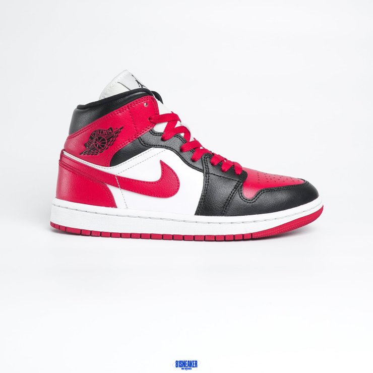 1026JD20 - JORDAN 1 MID ALTERNATE BRED TOE FB - 38