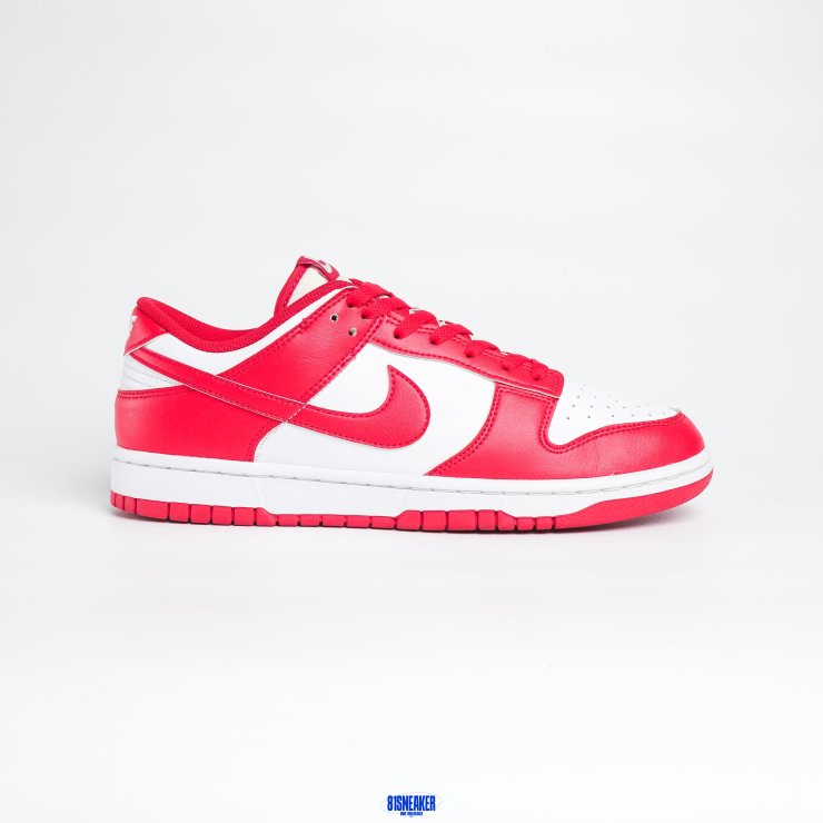 1026DU13 - DUNK LOW ST JOHNS WHITE RED - 44