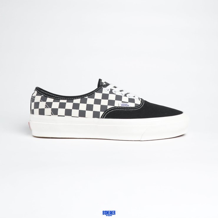 1026CS142 - VANS AUTHENTIC 44 LX CHECKERBOARD ASPHALTDS GREY FB - 43